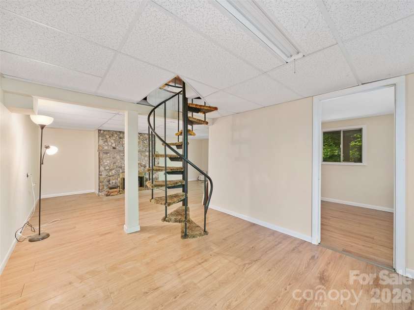 552 Fork Road, Burnsville, NC 28714.  MLS# CAR4395564, YatesRealty ID 32097. Newly finished Basement 