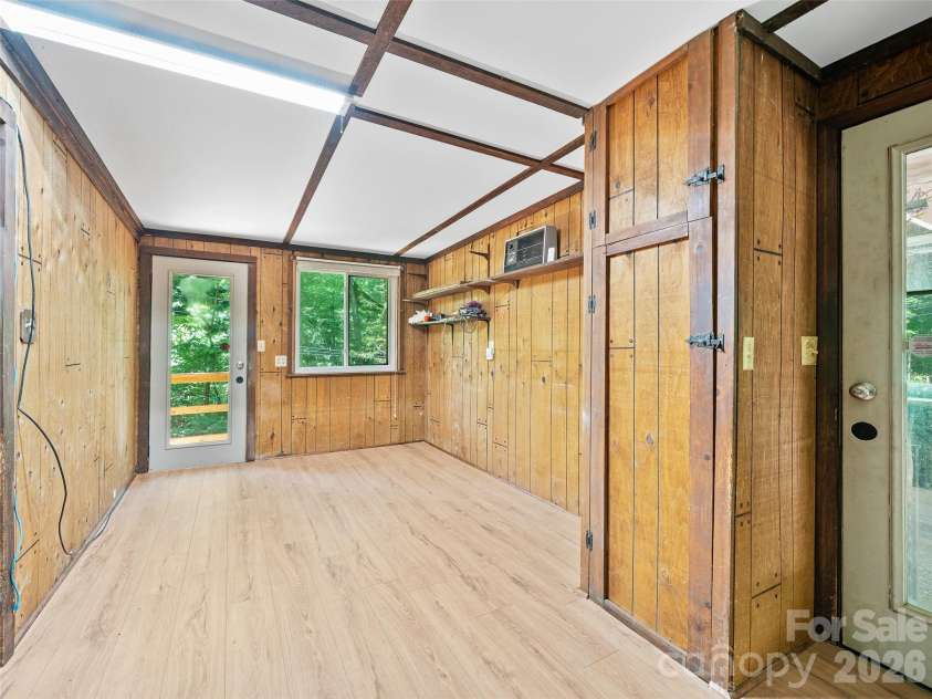 552 Fork Road, Burnsville, NC 28714.  MLS# CAR4395564, YatesRealty ID 32097. Office off the kitchen and has door opening to attach garage 