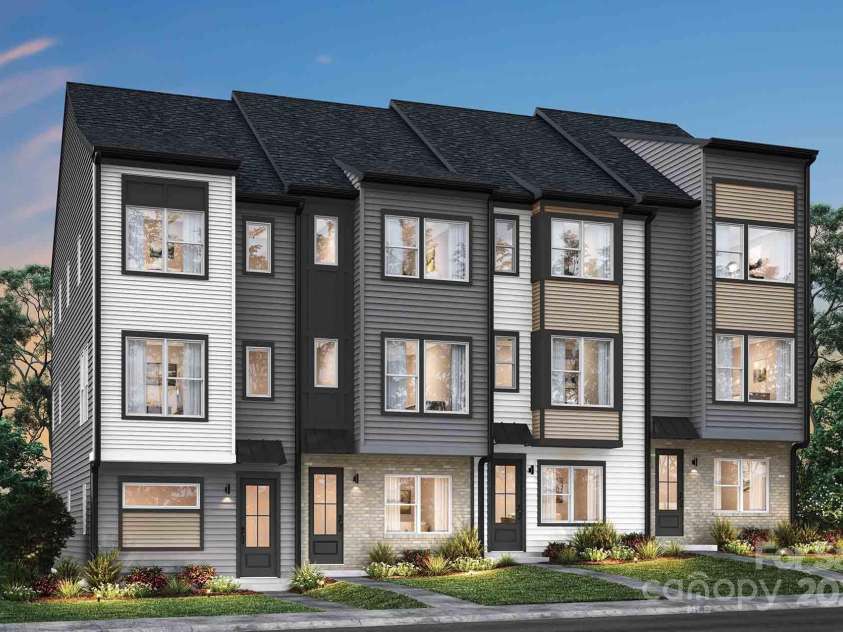 5636 Kingspan Drive, Charlotte, NC 28217.  MLS# CAR4211544, YatesRealty ID 32097. Model Front Exterior Rendering