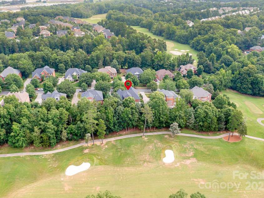 14138 Timbergreen Drive, Huntersville, NC 28078.  MLS# CAR4277542, YatesRealty ID 32099. Course view