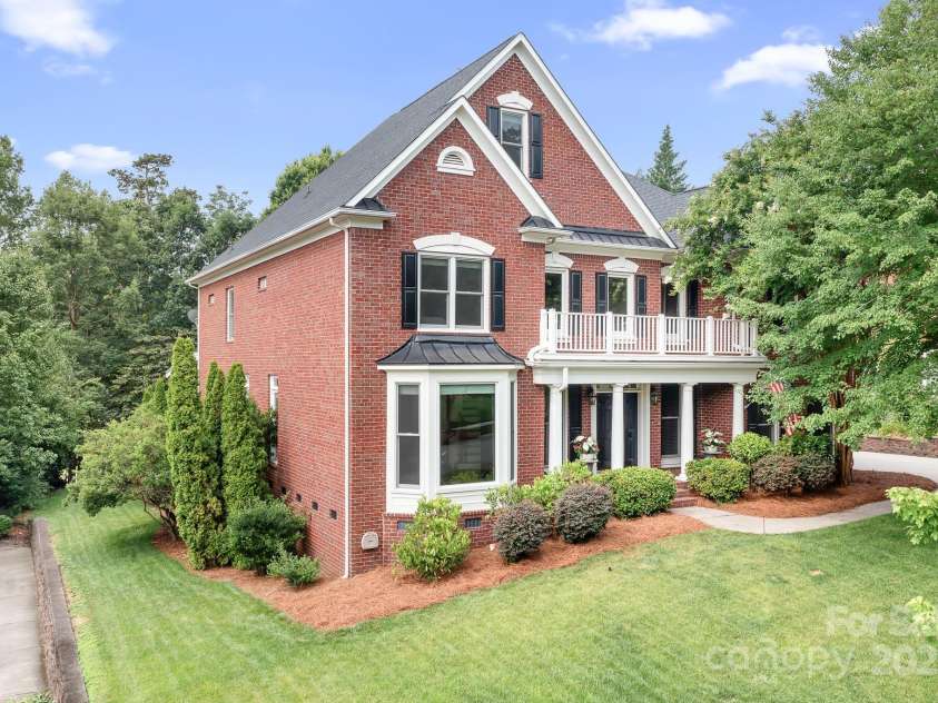 14138 Timbergreen Drive, Huntersville, NC 28078.  MLS# CAR4277542, YatesRealty ID 32099. Home Front - New Roof 2020 and New HVACs 2021