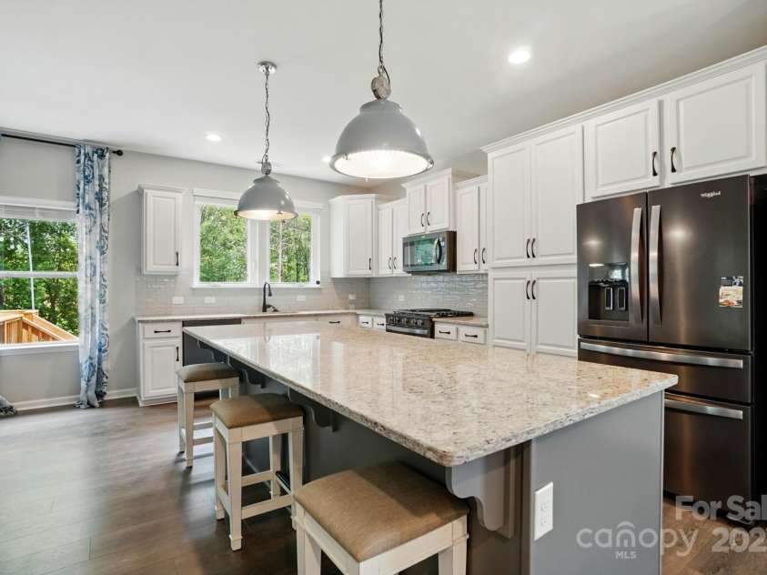 25622 Seagull Drive, Lancaster, SC 29720.  MLS# CAR4197306, YatesRealty ID 3210. Extra large kitchen island