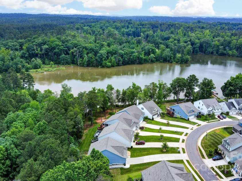 25622 Seagull Drive, Lancaster, SC 29720.  MLS# CAR4197306, YatesRealty ID 3210. Overhead of the lake