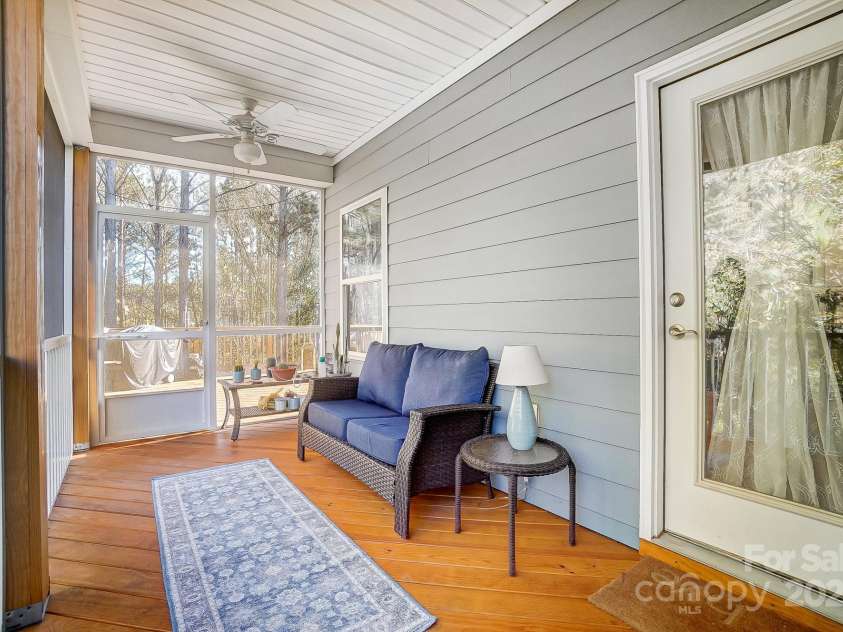 25622 Seagull Drive, Lancaster, SC 29720.  MLS# CAR4197306, YatesRealty ID 3210. Screen porch