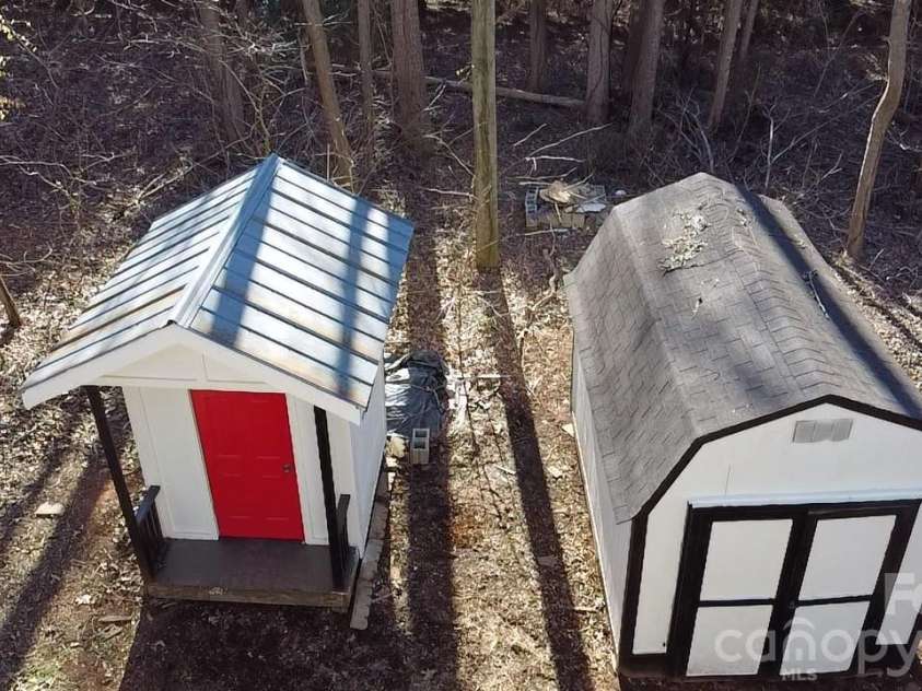 113 Highlander Street, Morganton, NC 28655.  MLS# CAR4220789, YatesRealty ID 3211. Sheds