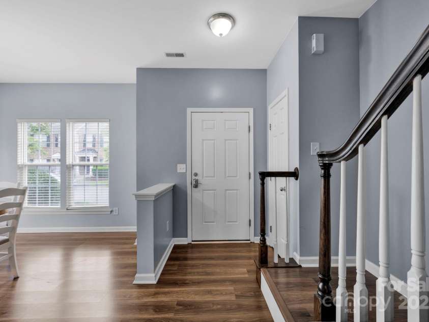 4214 Coulter Crossing, Charlotte, NC 28213.  MLS# CAR4292259, YatesRealty ID 32116. Entry with Coat Closet