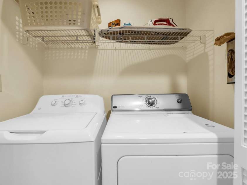 110 Appledore Court, Lake Lure, NC 28746.  MLS# CAR4239274, YatesRealty ID 3212. Laundry closet