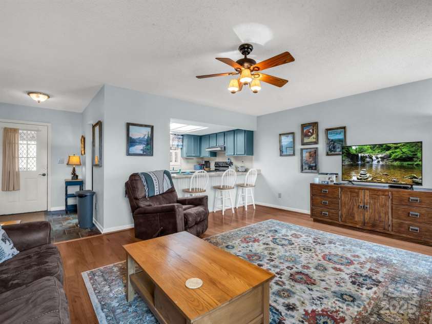 110 Appledore Court, Lake Lure, NC 28746.  MLS# CAR4239274, YatesRealty ID 3212. Living room