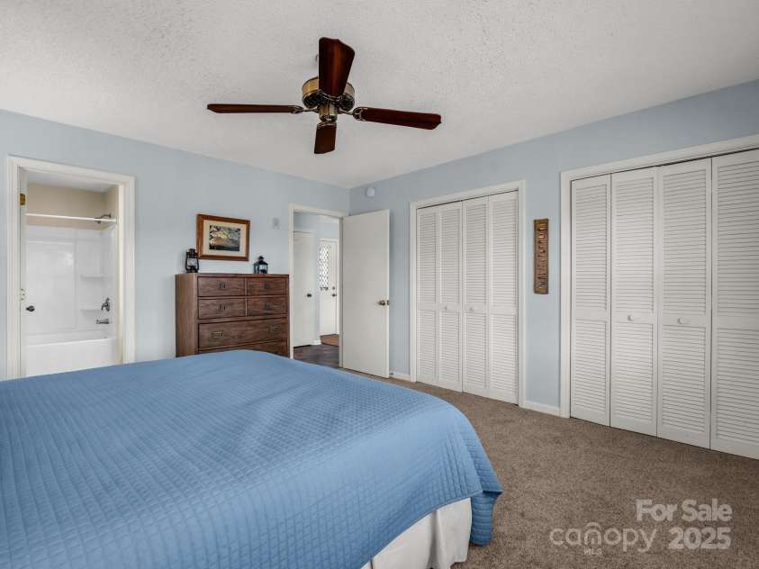 110 Appledore Court, Lake Lure, NC 28746.  MLS# CAR4239274, YatesRealty ID 3212. Primary Bedroom