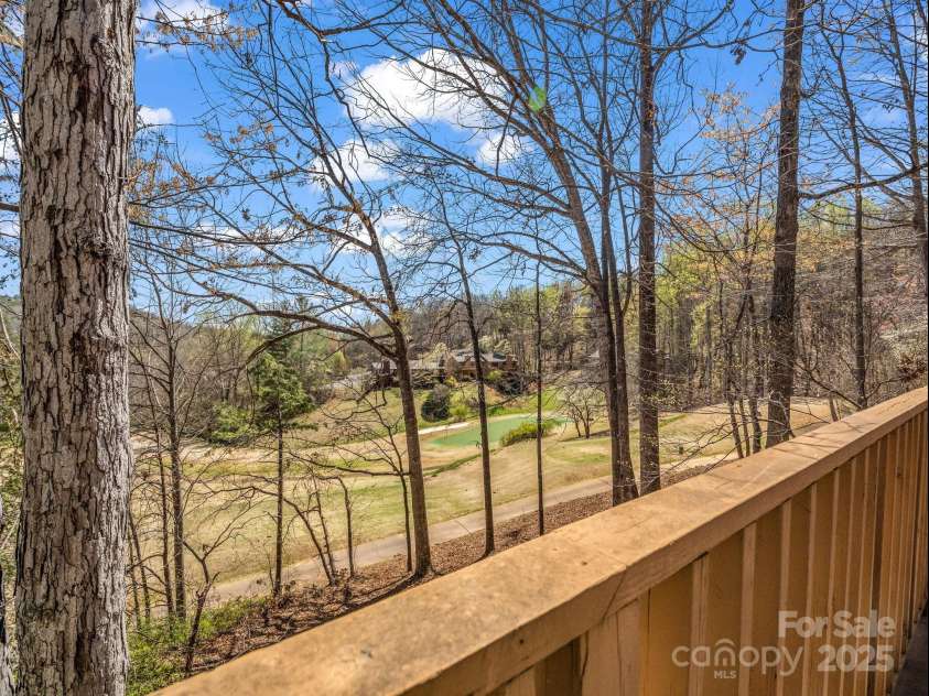 110 Appledore Court, Lake Lure, NC 28746.  MLS# CAR4239274, YatesRealty ID 3212. View from deck