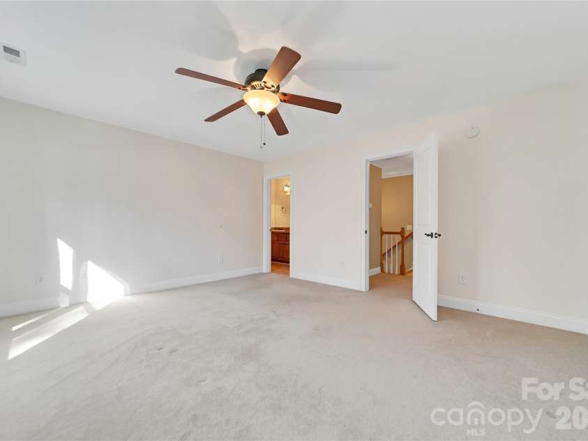 886 Soquili Drive, Brevard, NC 28712.  MLS# CAR4316756, YatesRealty ID 3213. Ensuite guest bedroom 3