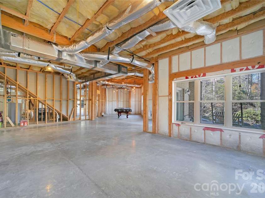 886 Soquili Drive, Brevard, NC 28712.  MLS# CAR4316756, YatesRealty ID 3213. Plumbed for an additional full bath