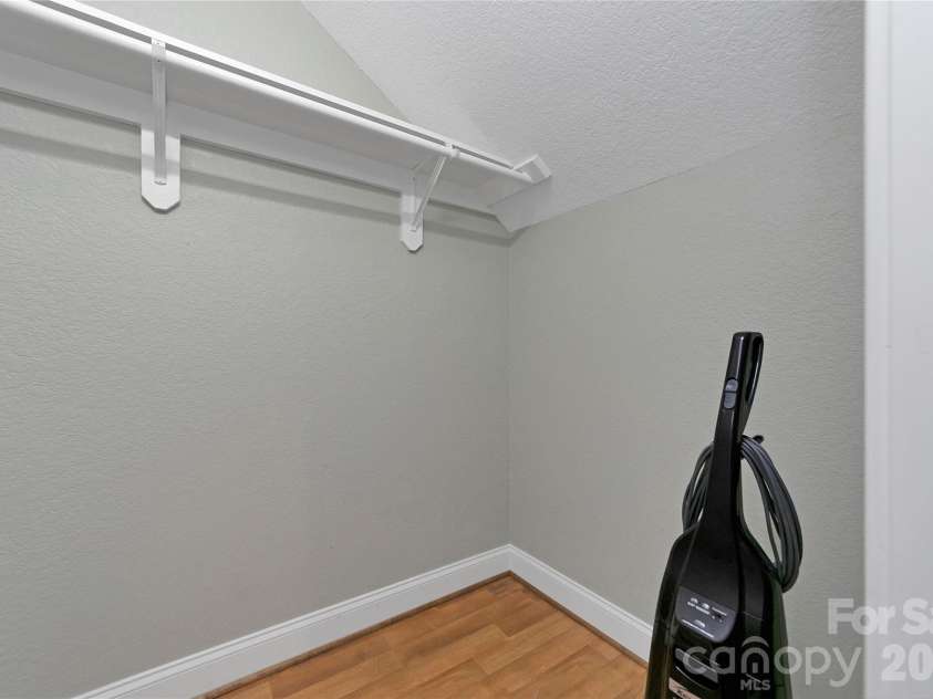 886 Soquili Drive, Brevard, NC 28712.  MLS# CAR4316756, YatesRealty ID 3213. Storage closet for studio