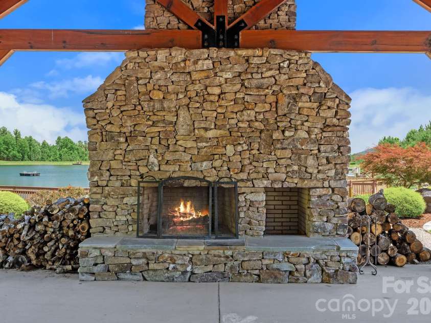 745 Mossy Oak Trail, Nebo, NC 28761.  MLS# CAR4396090, YatesRealty ID 32142. Community Fireplace