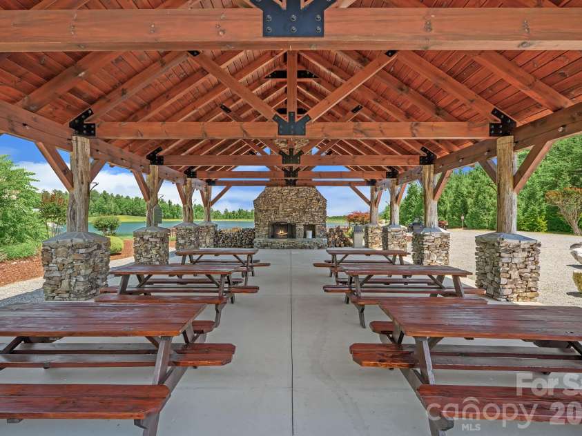 745 Mossy Oak Trail, Nebo, NC 28761.  MLS# CAR4396090, YatesRealty ID 32142. Community Pavillion