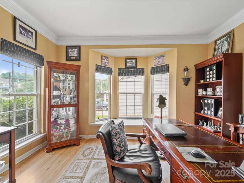 9002 Fenwick Drive, Indian Trail, NC 28079.  MLS# CAR4287627, YatesRealty ID 32142. Office Main floor