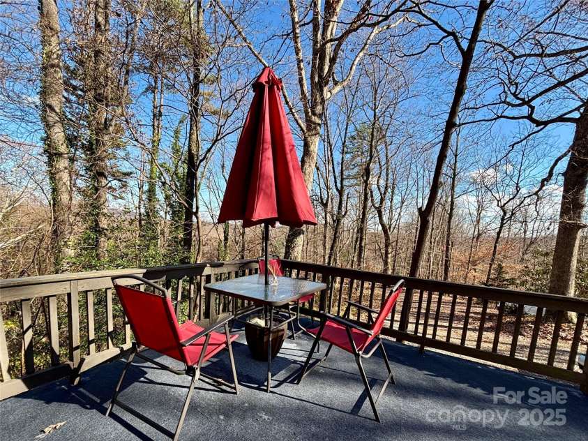 629 Vineyard Road, Tryon, NC 28782.  MLS# CAR4325093, YatesRealty ID 32144. Deck