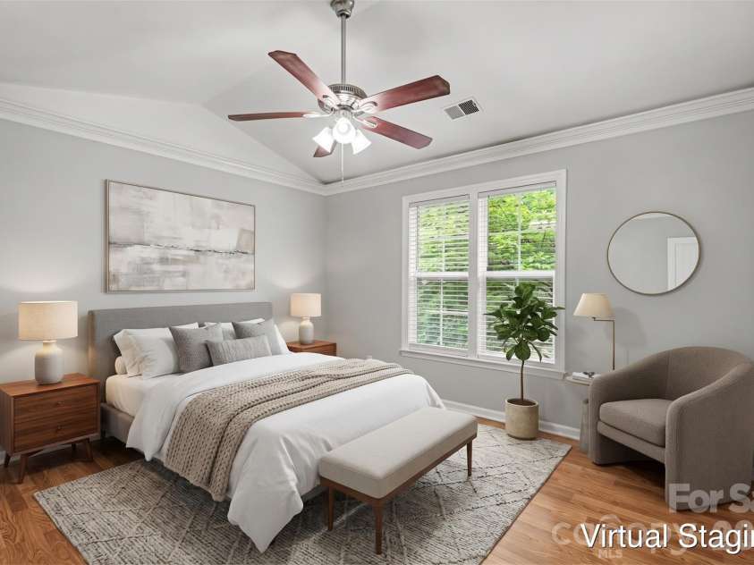 8904 Brown Oak Court, Charlotte, NC 28227.  MLS# CAR4393518, YatesRealty ID 32147. Virtually Staged