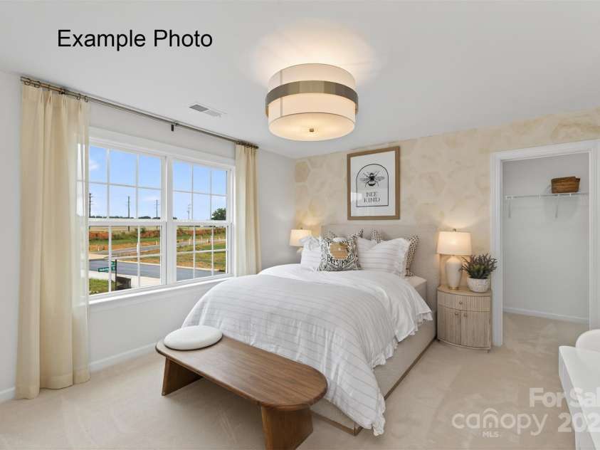 102 Oakham Place, Mooresville, NC 28115.  MLS# CAR4290246, YatesRealty ID 32148. Example Photo - Bedroom 3