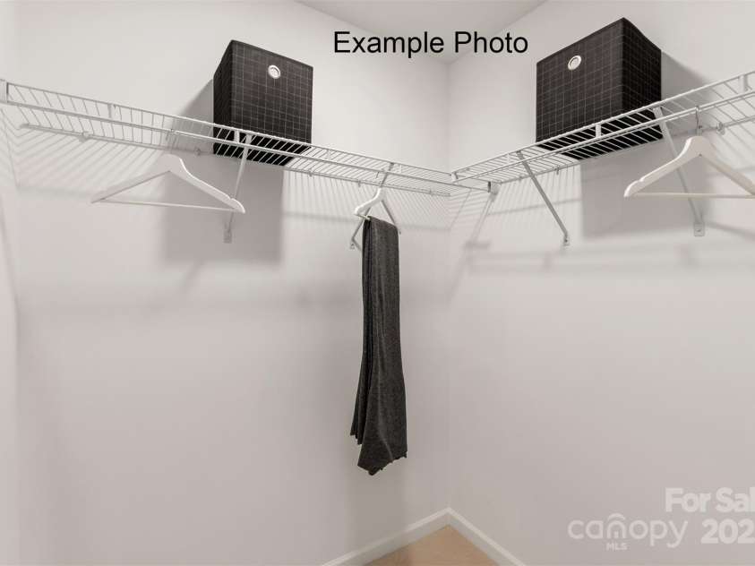 102 Oakham Place, Mooresville, NC 28115.  MLS# CAR4290246, YatesRealty ID 32148. Example Photo - Bedroom 4 Closet
