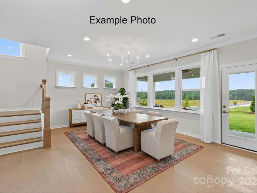 102 Oakham Place, Mooresville, NC 28115.  MLS# CAR4290246, YatesRealty ID 32148. Example Photo - Dining Room
