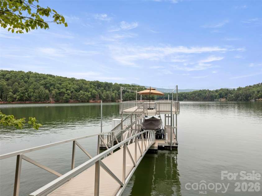 425 Dockside Drive, Nebo, NC 28761.  MLS# CAR4393009, YatesRealty ID 32158. Expansive open water views.
