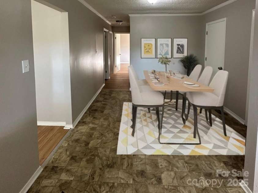 136 Melba Avenue, Concord, NC 28025.  MLS# CAR4292415, YatesRealty ID 32159. Virtually Staged