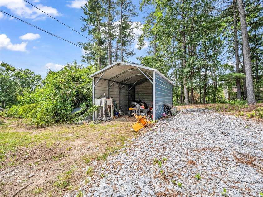 54 Old Lime Kiln Road, Arden, NC 28704.  MLS# CAR4394473, YatesRealty ID 32159. Extra storage building.