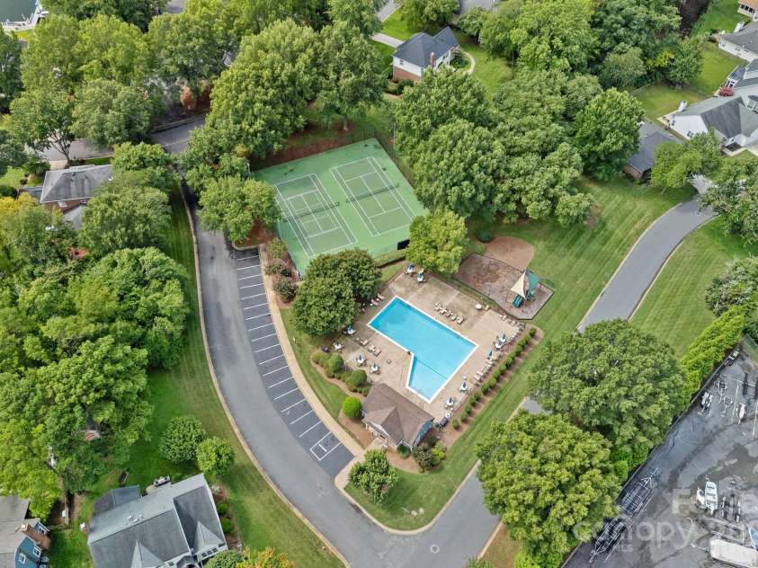 145 Ashford Hollow Lane, Mooresville, NC 28117.  MLS# CAR4289926, YatesRealty ID 32167. Pool, Tennis Courts, and playground