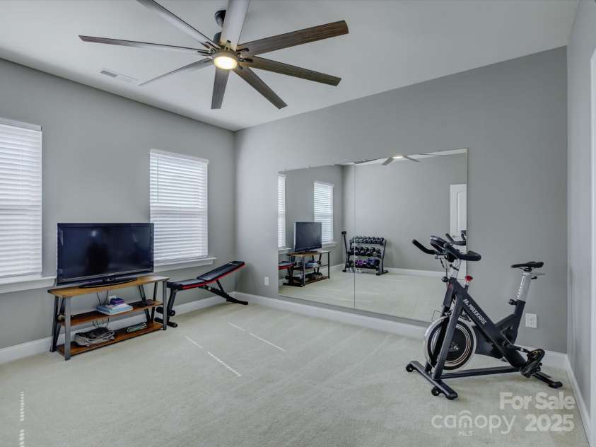 11522 Founders Park Lane, Pineville, NC 28134.  MLS# CAR4312849, YatesRealty ID 3217. Bedroom #2 upstiars