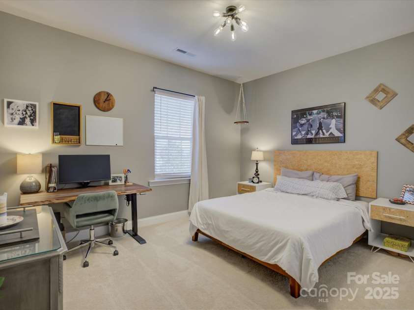 11522 Founders Park Lane, Pineville, NC 28134.  MLS# CAR4312849, YatesRealty ID 3217. Bedroom #4 upstairs