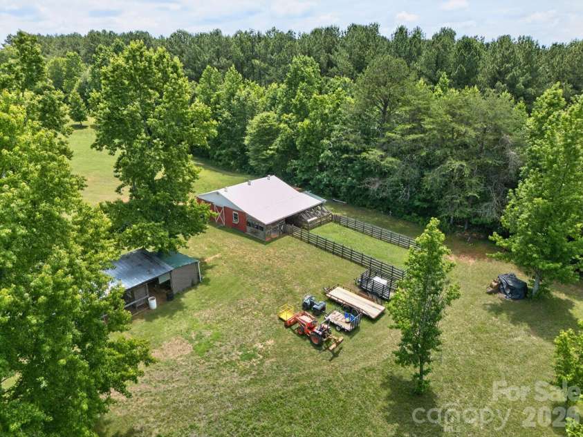 505 Glover Road, Ellenboro, NC 28040.  MLS# CAR4390843, YatesRealty ID 32171. Aerial View
