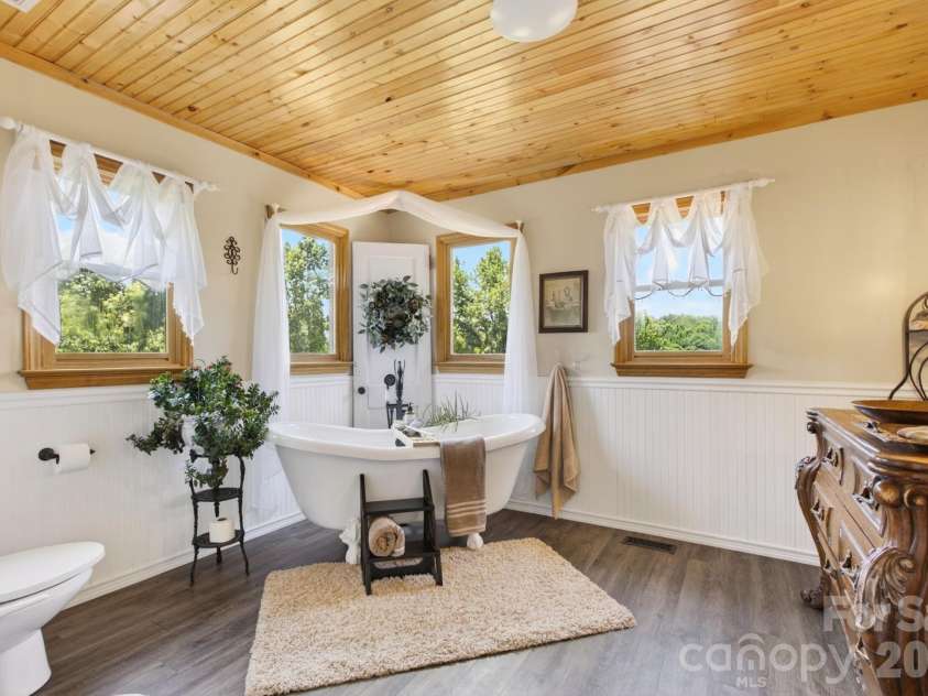 505 Glover Road, Ellenboro, NC 28040.  MLS# CAR4390843, YatesRealty ID 32171. Master Bath