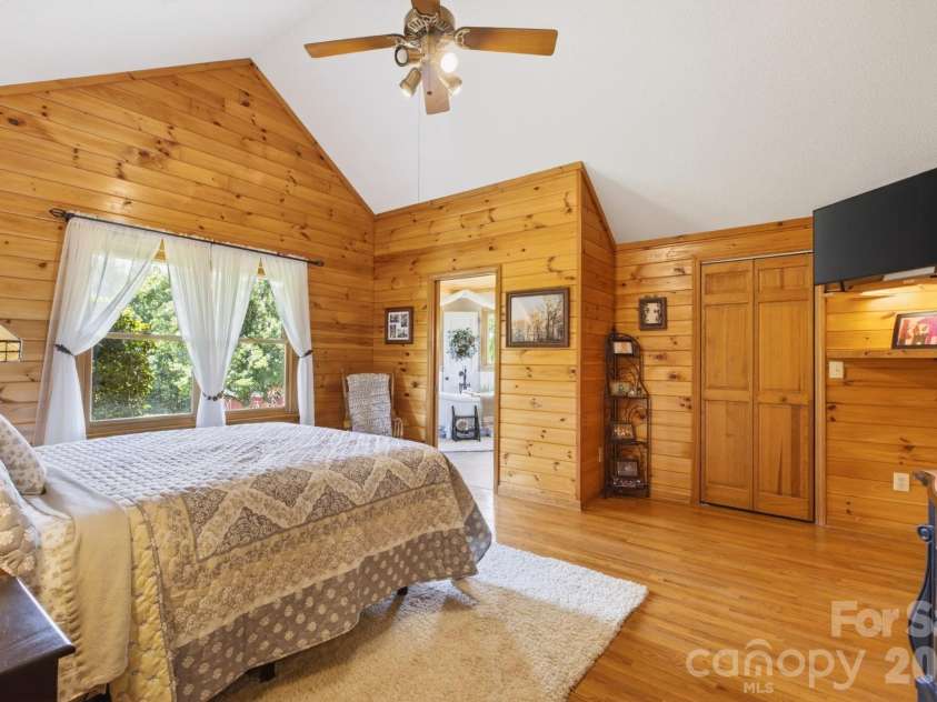 505 Glover Road, Ellenboro, NC 28040.  MLS# CAR4390843, YatesRealty ID 32171. Master Bedroom