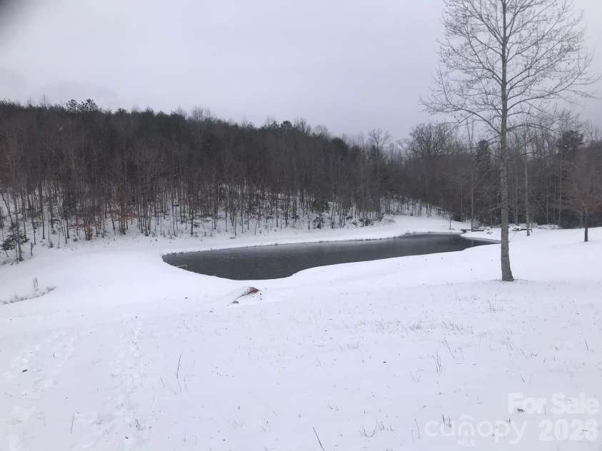 505 Glover Road, Ellenboro, NC 28040.  MLS# CAR4390843, YatesRealty ID 32171. Winter Pond