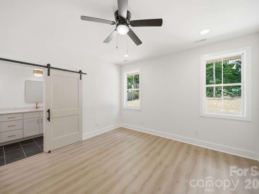 851 Sorrel Lane, Oakboro, NC 28129.  MLS# CAR4394199, YatesRealty ID 32173. Primary Bedroom