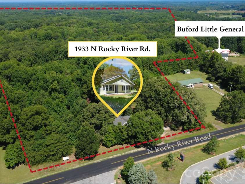 1933 Rocky River Road, Lancaster, SC 29720.  MLS# CAR4393084, YatesRealty ID 32174. 