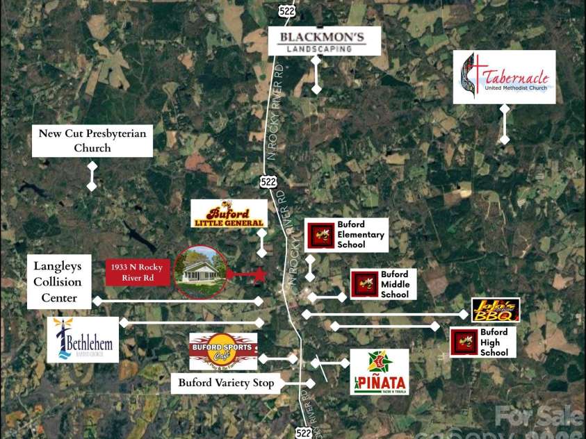 1933 Rocky River Road, Lancaster, SC 29720.  MLS# CAR4393084, YatesRealty ID 32174. 