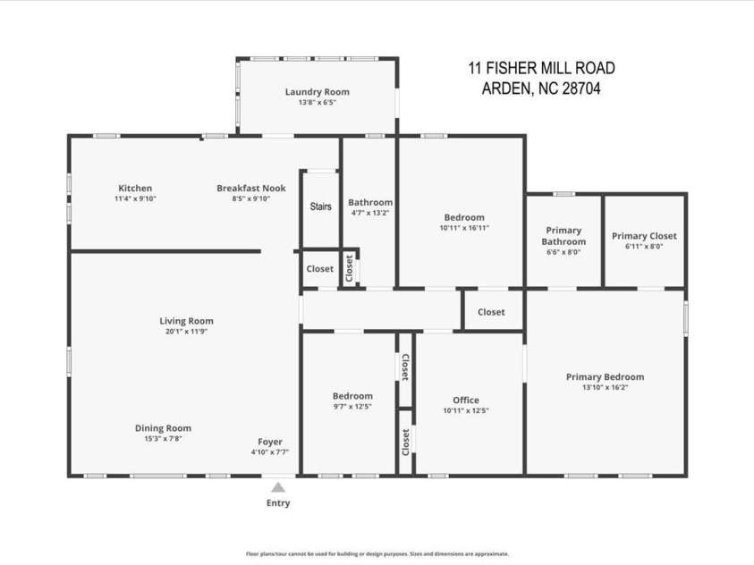 11 Fishers Mill Road, Arden, NC 28704.  MLS# CAR4289304, YatesRealty ID 32176. 