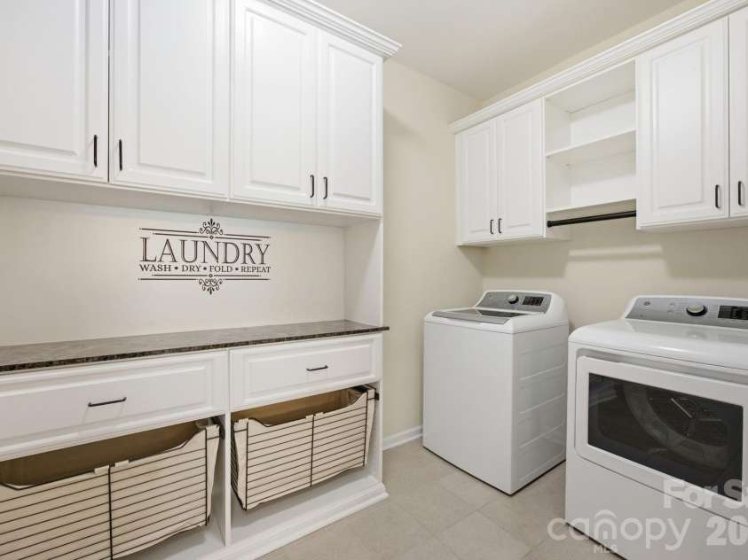 2436 Bergamot Street, Tega Cay, SC 29708.  MLS# CAR4394292, YatesRealty ID 32178. Laundry Room