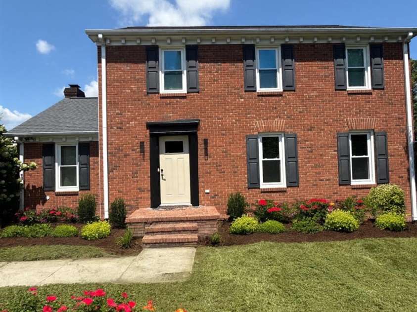 5304 King George Court, Greensboro, NC 27410.  MLS# CAR4292778, YatesRealty ID 32180. Virtually Enhanced Front Exterior