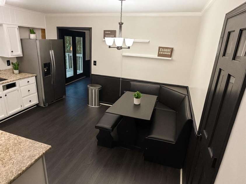 5304 King George Court, Greensboro, NC 27410.  MLS# CAR4292778, YatesRealty ID 32180. Virtually Enhanced Kitchen