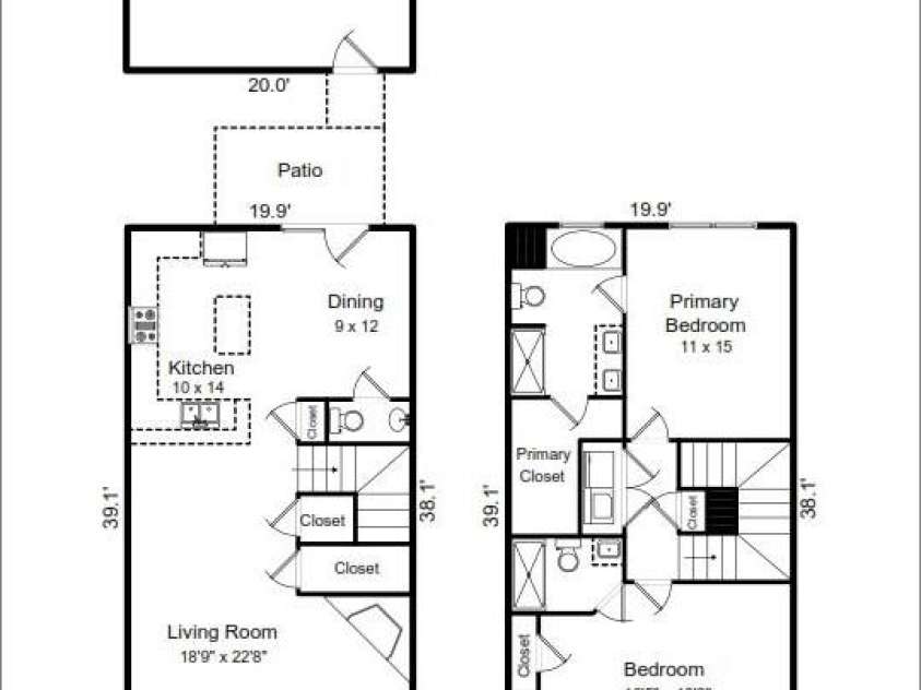 7002 Creft Circle, Indian Trail, NC 28079.  MLS# CAR4287206, YatesRealty ID 32181. 