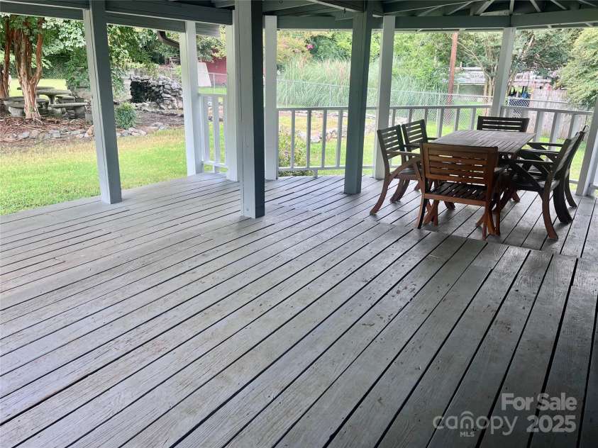3713 Solen Drive, Harrisburg, NC 28075.  MLS# CAR4288785, YatesRealty ID 32184. Back Deck