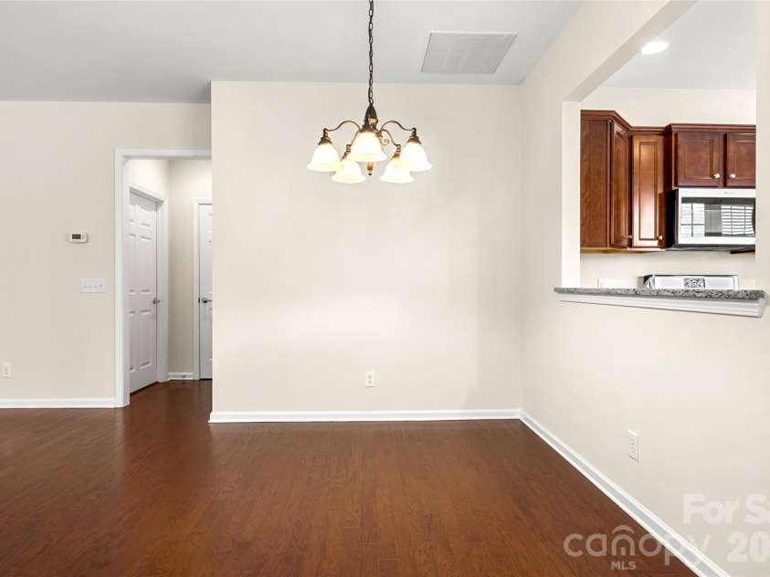 9015 Smokey Hill Lane, Indian Land, SC 29707.  MLS# CAR4395602, YatesRealty ID 32186. Open dining area