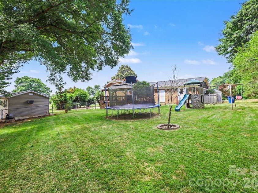3035 River Road, Shelby, NC 28152.  MLS# CAR4393032, YatesRealty ID 32187. ...and trampoline, which also conveys.