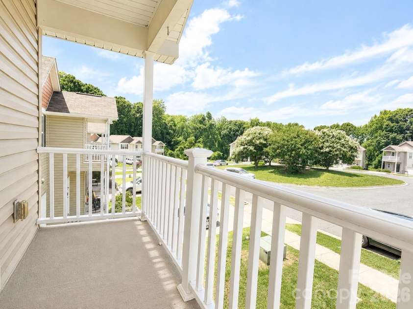 115 High Bluff Circle, Mooresville, NC 28115.  MLS# CAR4389382, YatesRealty ID 32190. Covered 2nd Floor Balcony