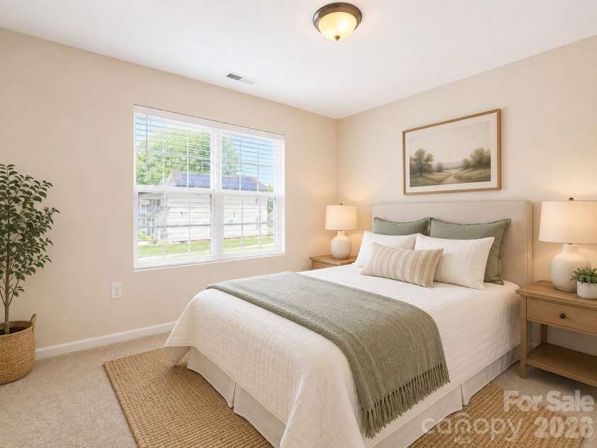 115 High Bluff Circle, Mooresville, NC 28115.  MLS# CAR4389382, YatesRealty ID 32190. Guest Bedroom with lots of Natural Light