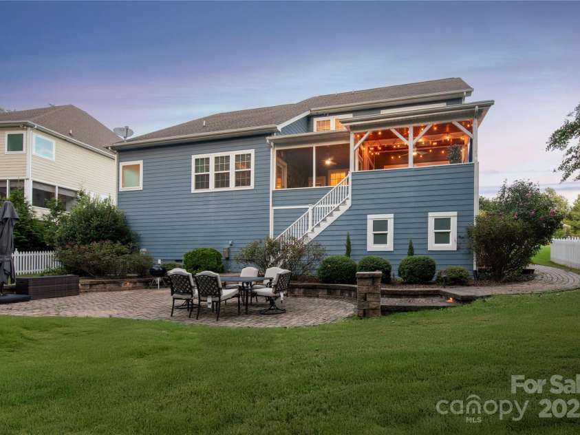 3400 Ringtail Drive, Waxhaw, NC 28173.  MLS# CAR4291096, YatesRealty ID 32194. Extended rear patio area!