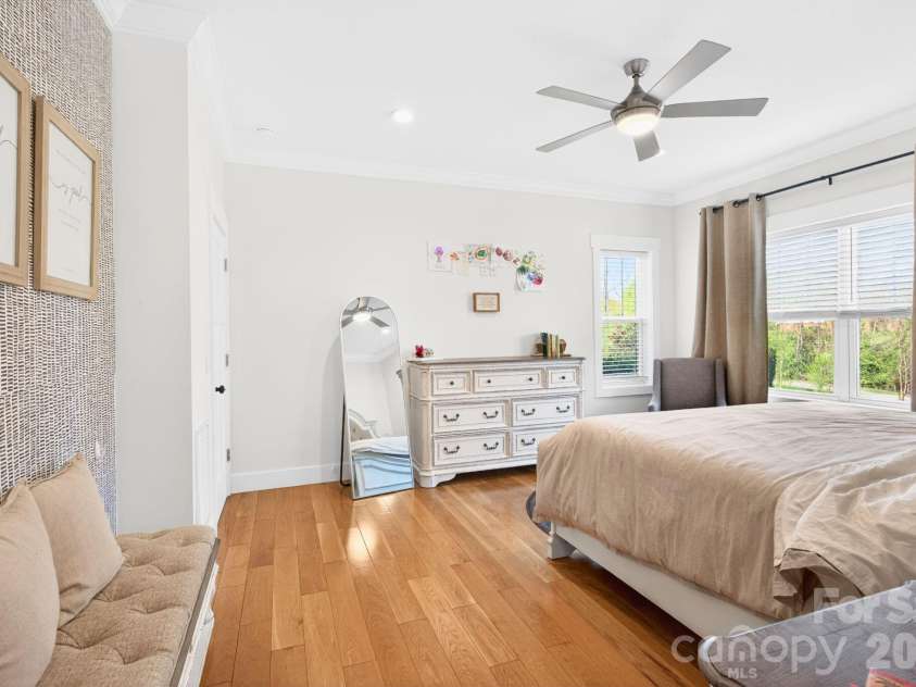 25 Haven Drive, Arden, NC 28704.  MLS# CAR4368689, YatesRealty ID 32201. Primary Bedroom on the Main Level
